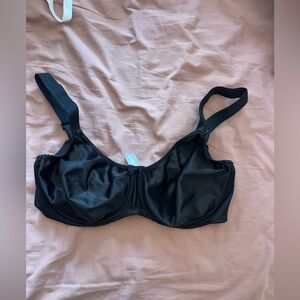 Prima Donna Black Satin Bra